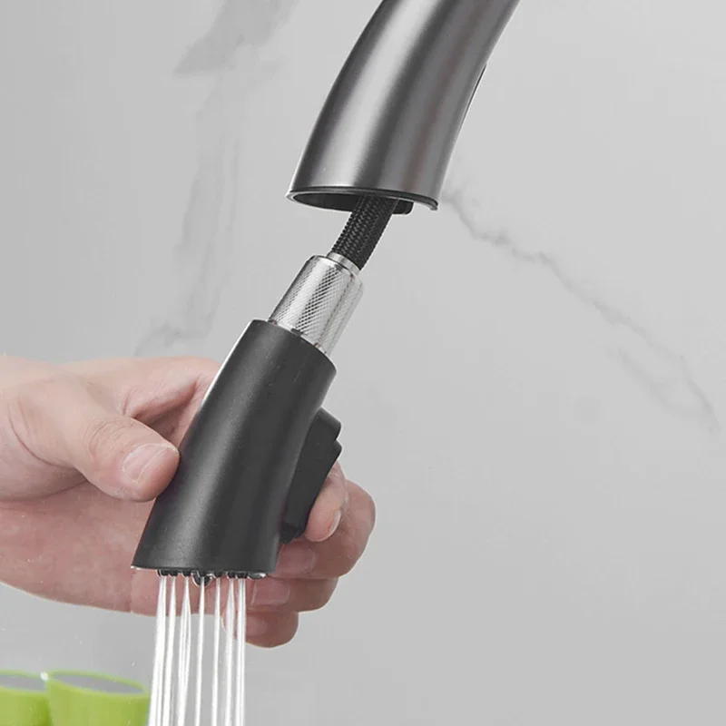 

Kitchen sink pull type faucet accessories Aeration shower basin spray splash nozzle replacement