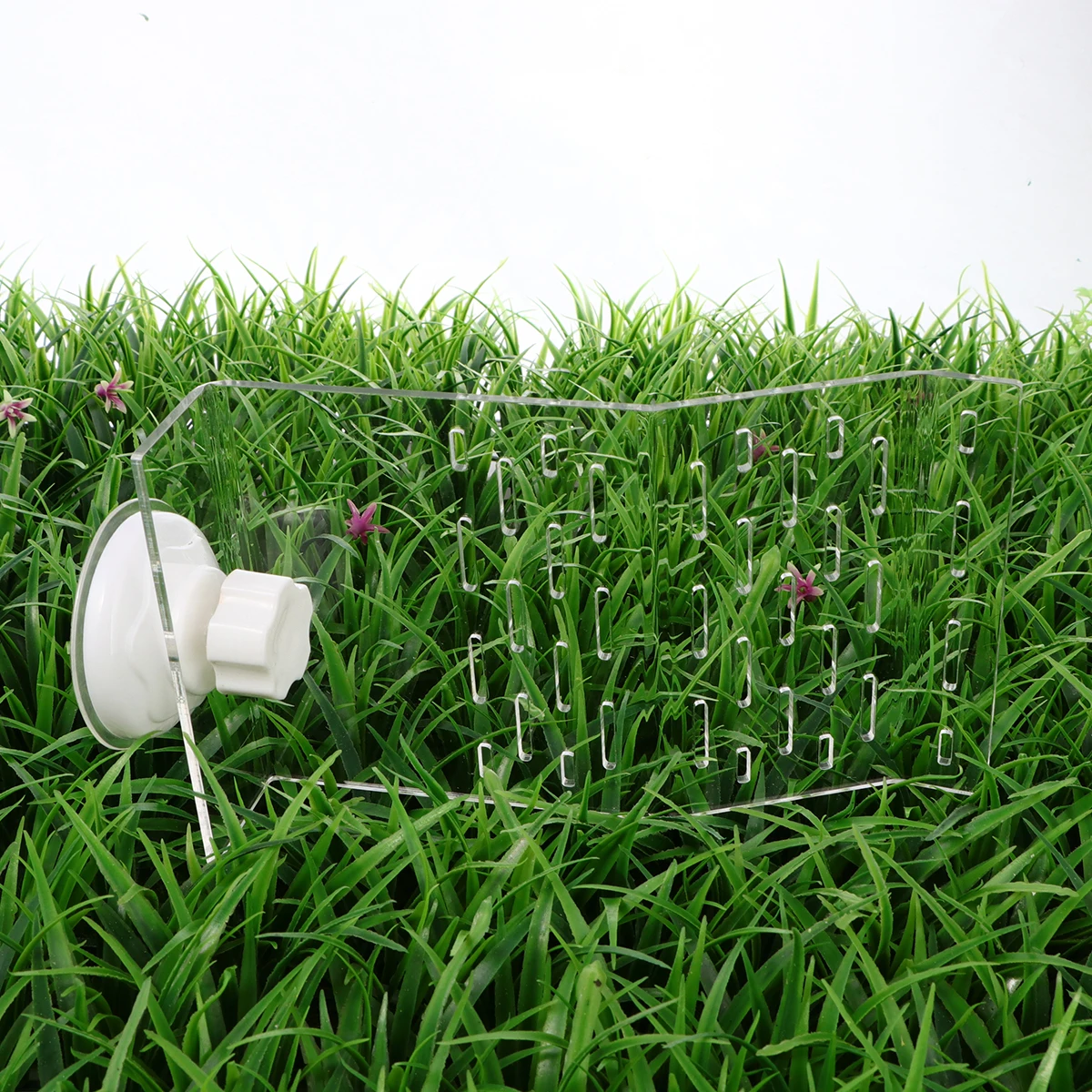 

Fish Tank Turtle Platform 1pcs Transparent Basking Slope for Pet Reptiles Climbing Ladder Stand Sunning Ramp Accessory