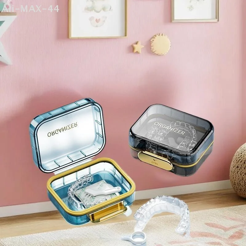 Lockable Waterproof & Moisture - Proof Aligner Case - Secure Storage For Dental Aligners,Braces Case, Portable Organizer, Dentur