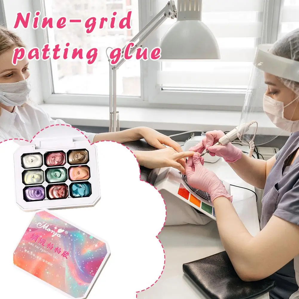 Gel à ongles à neuf grilles, couleur unie, Blush, dégradé saturé, sans lavage, nouvelle colle à ongles, poudre à tremper, outil de manucure, 2025