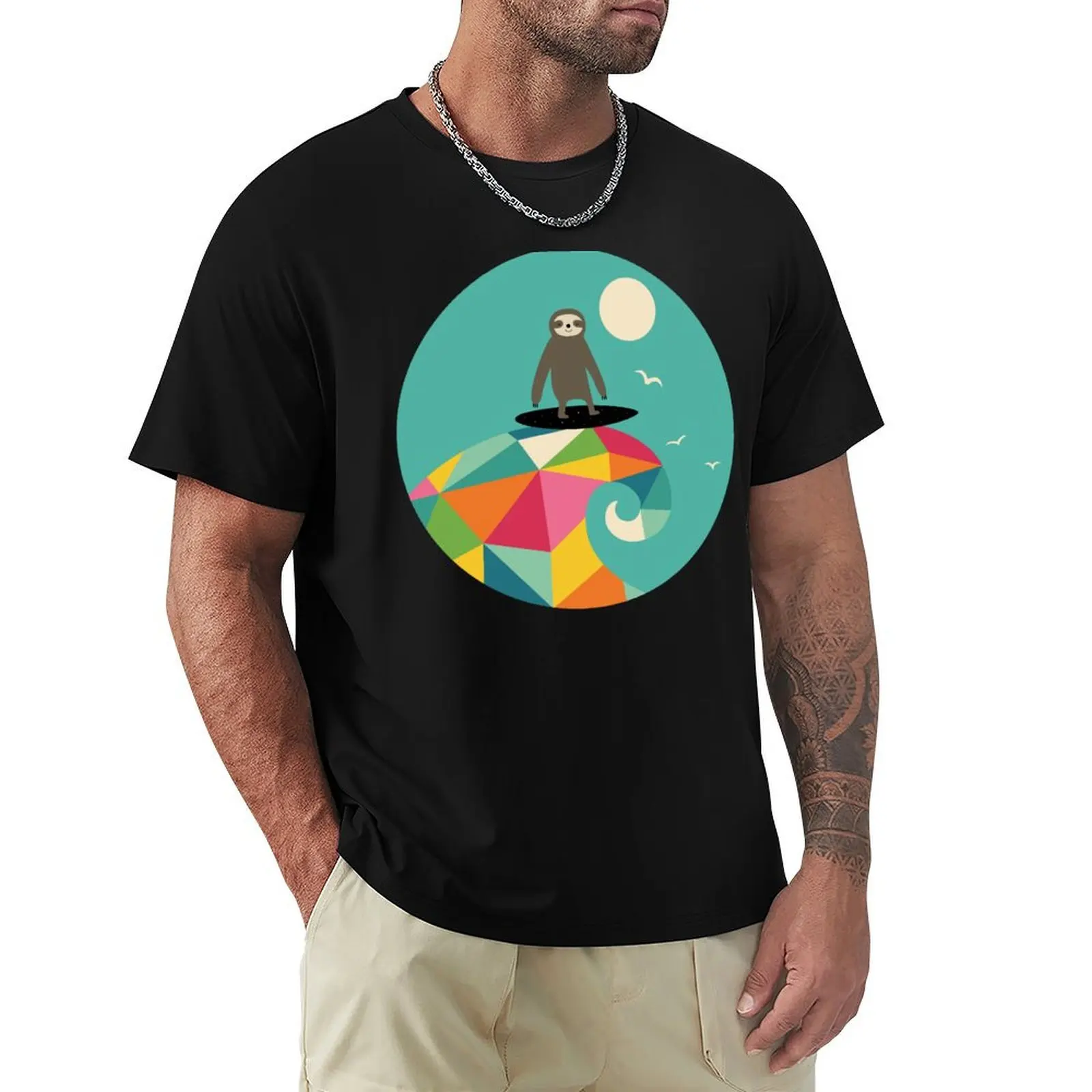 

Surfs Up T-Shirt blue archive luxury designer tees anime men clothings