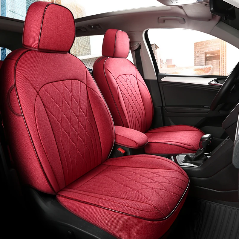 

Чехлы на автомобильные сиденья из льна на заказ для Mercedes ML W163 2003 ~ 2005 W213 2017 ~ 2020 GAC GS3 2023 ~ 2024 дышащие автомобильные аксессуары для интерьера