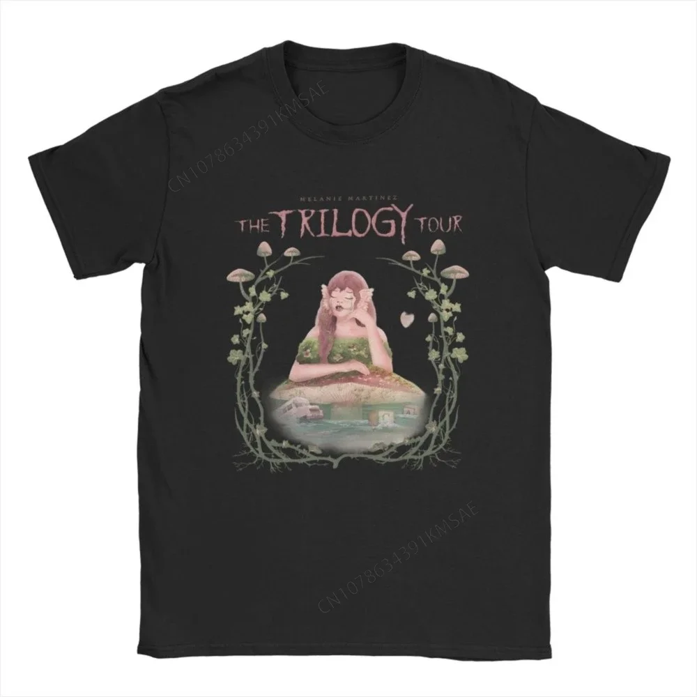 Melanie Singer Martinez T-Shirts Men The Trilogy Tour Album Unique Cotton Tees Crewneck Short Sleeve T Shirts Birthday Gift Tops