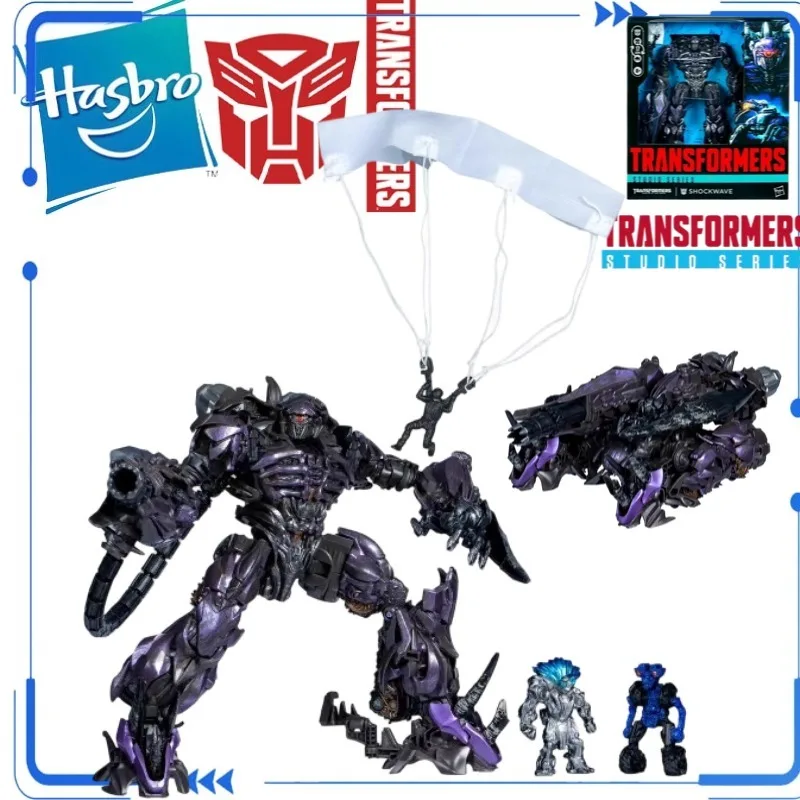 

Genuine Transformers Studio Series Shockwave Decepticon Leader Class Action Figure Collectible Toy in Stock