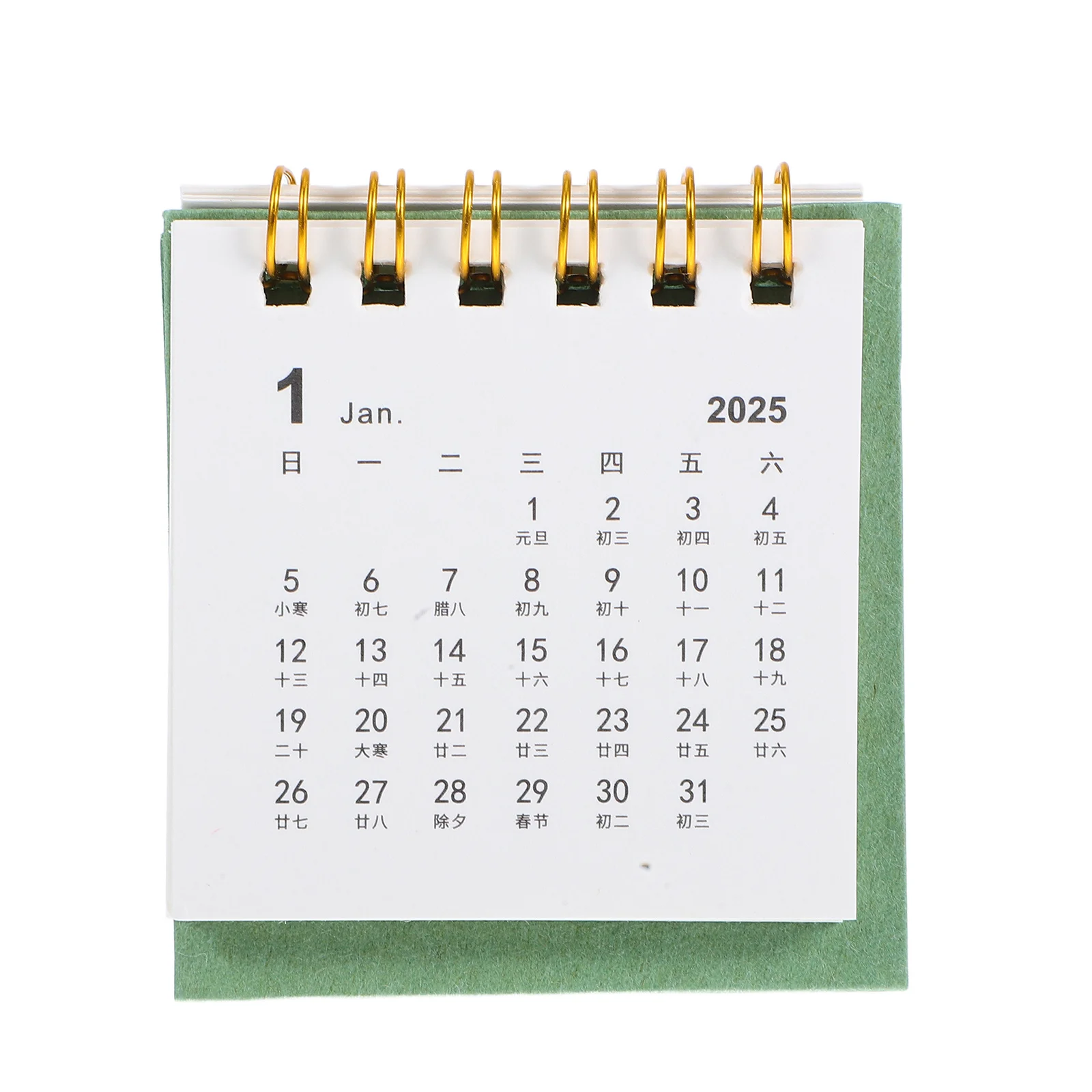 

Small Desk Calendar 2025 Spiral Binding Home Office Decorative Daily Use Monthly Planner Gift 2025 Small Calendar