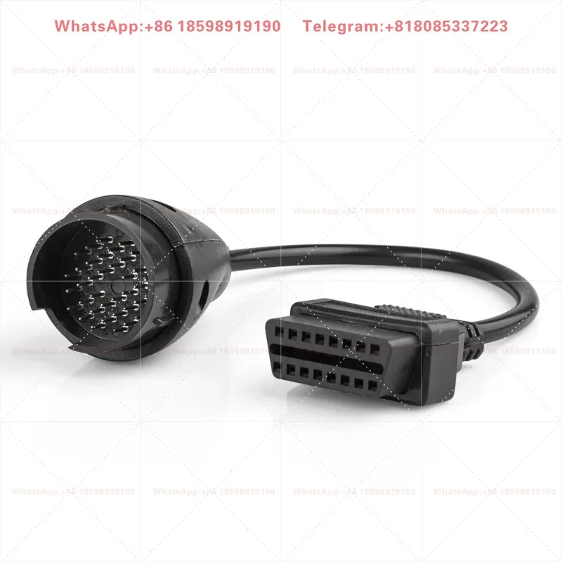 10PCS OBD2 Diagnostic Adapter Cable Convert 38Pin 14Pin to 16Pin Auto Fault Detection Equipment Replacement Parts