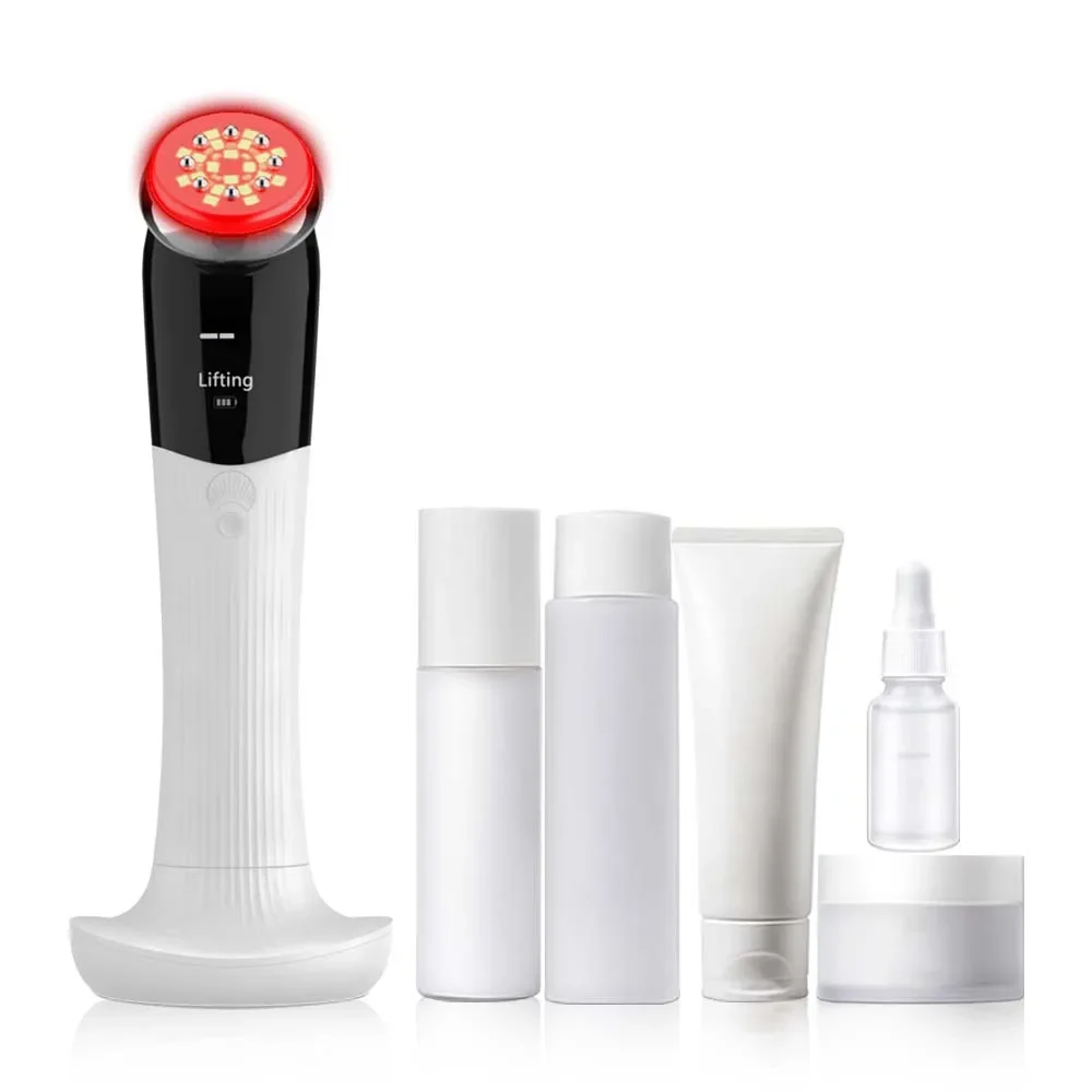 Professional Microcurrent Face Lifting Machine Facial Micro Current Beauty Galvanic Led Toning Device