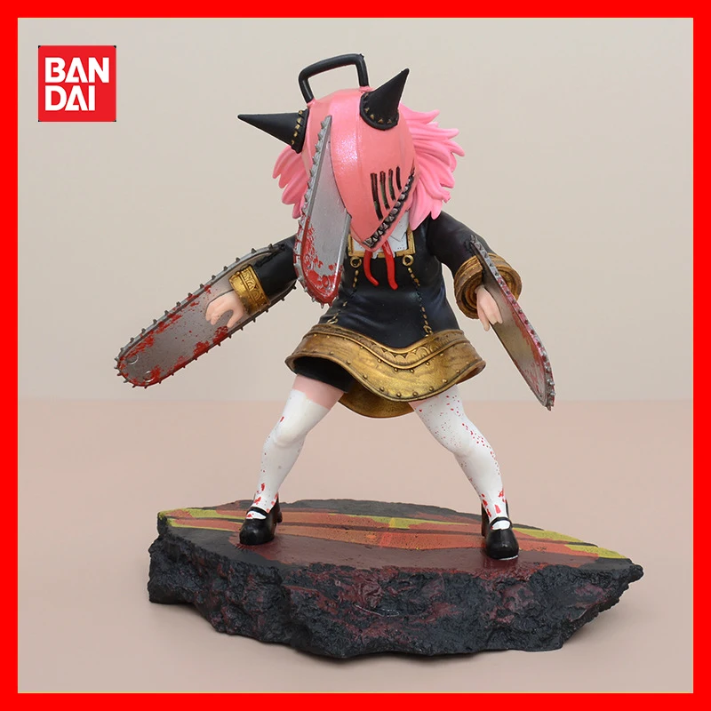 

New Spy×Family Figure Anya Forger Figures Anya Cos Chainsaw Man Figurine Pvc Model Doll Collection Room Decoration Toys Gifts