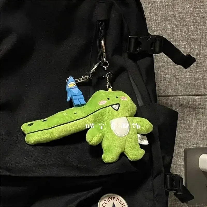 

Cute New Ins Style Crocodile Doll Pendant Plush Toy Backpack Pendant High Beauty Key Chain Car Bag Decoration Gifts for Friends