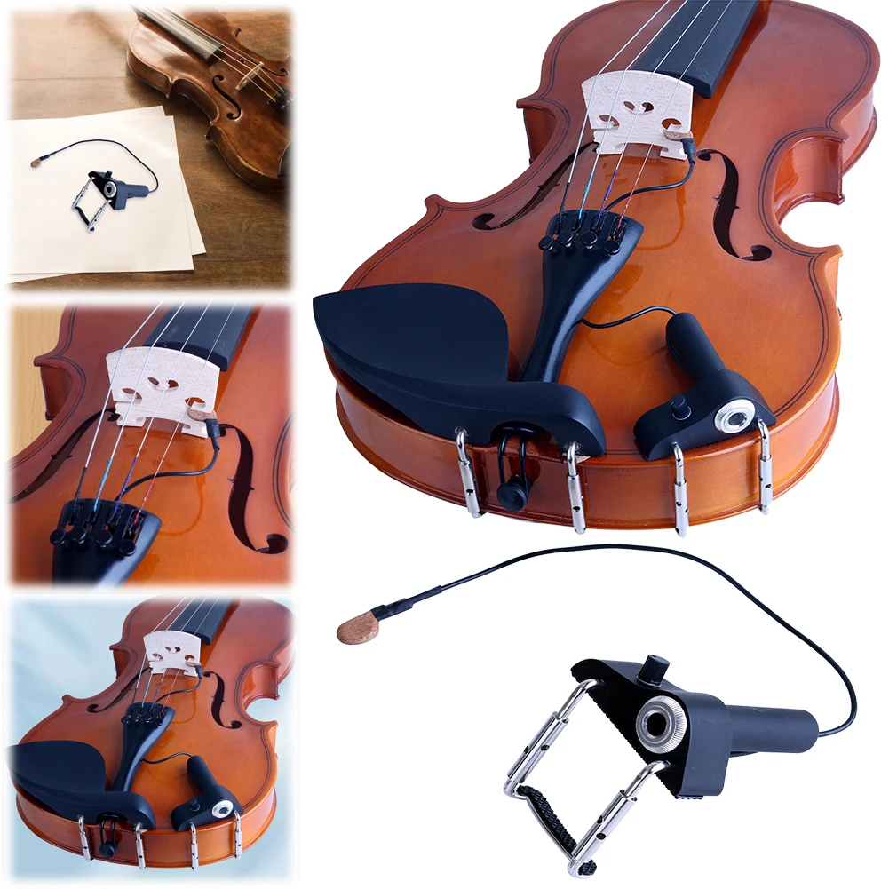 CV-16/17/18 Violin Pickup Electronic Organ Pickup Instant Authentic Acoustic Sound Musical Instrument Pickup Viola Pickup Part