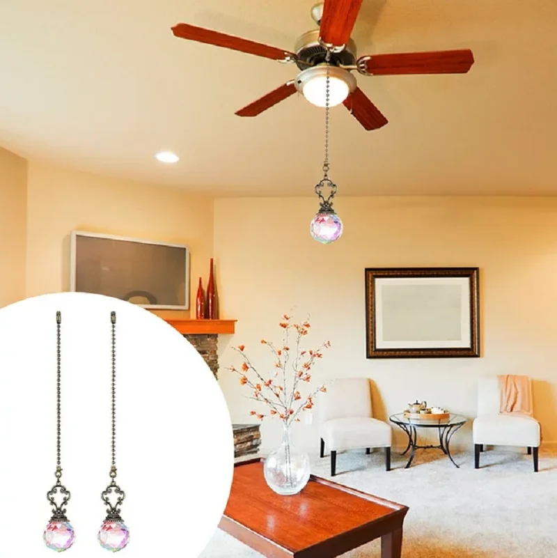 Ceiling Fan Pull Chains Crystal Fan Pull Chain Extension For Ceiling Light Fan