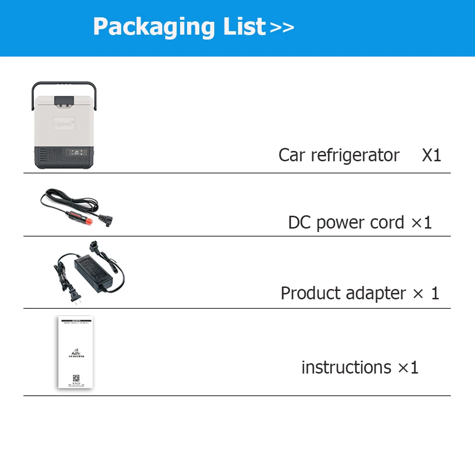 Alpicool 8L Portable Mini Freezer Car Refrigerator Compressor Cooler Small Fridge 12V/24V for Outdoors Caravan Camping Ice Box