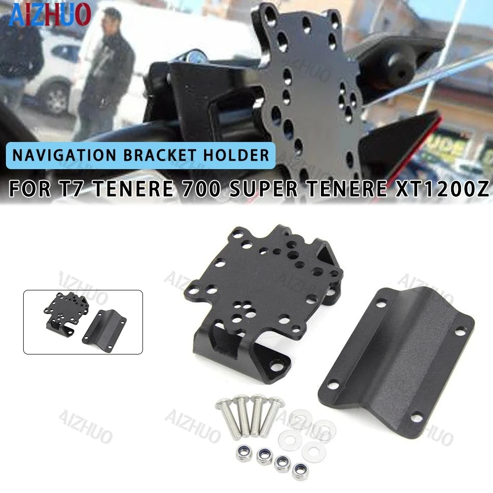 

Motorcycle Navigation Bracket Mobile Phone GPS Plate Bracket Phone Holder for Yamaha Tenere 700 TENERE 700 Tenere700 2019-2026
