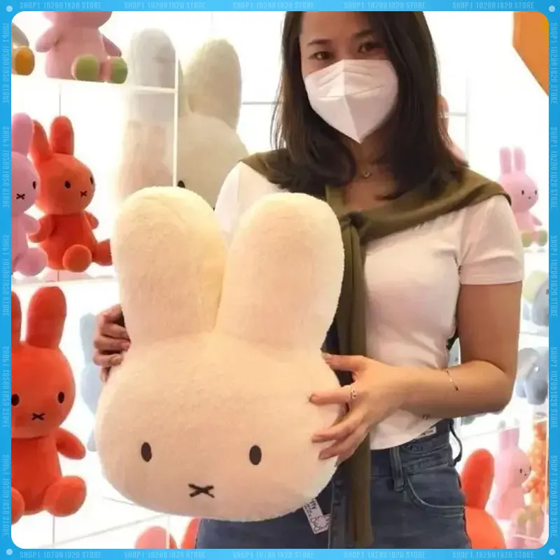 

В наличии Miniso Sanrio Miffyes кукла Miffyes кролик Подушка плюшевая супер милый Мини Белый Кролик плюшевая кукла детский подарок на день рождения