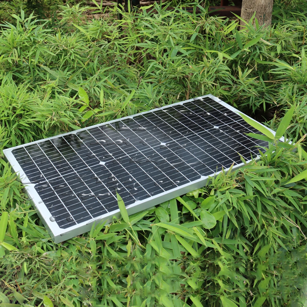 12v panel słoneczny hartowane szkło sztywny panel fotowoltaiczny 12v ładowarka bateria kemper RV łodzi dach dom mono komórka dioda bypass UE magazyn DHL wysyłka — zdjęcie produktu 5