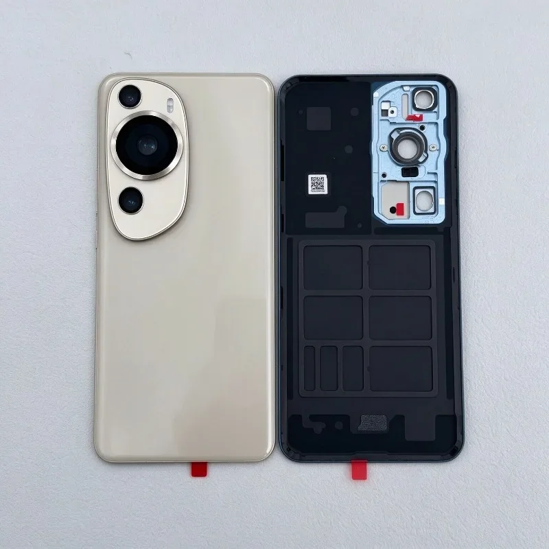 Battery Back Cover For Huawei P60 Art MNA-AL00 Rear Housing Glass Case Replace Phone Repair Spare Part + Camera Lens