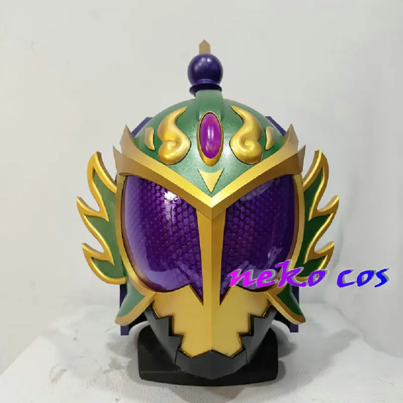 خوذة nekocos Rider Ryugen قناع الراتنج التأثيري بحجم مخصص لعبة الدعائم هدية لعب الأدوار في الهالوين #1