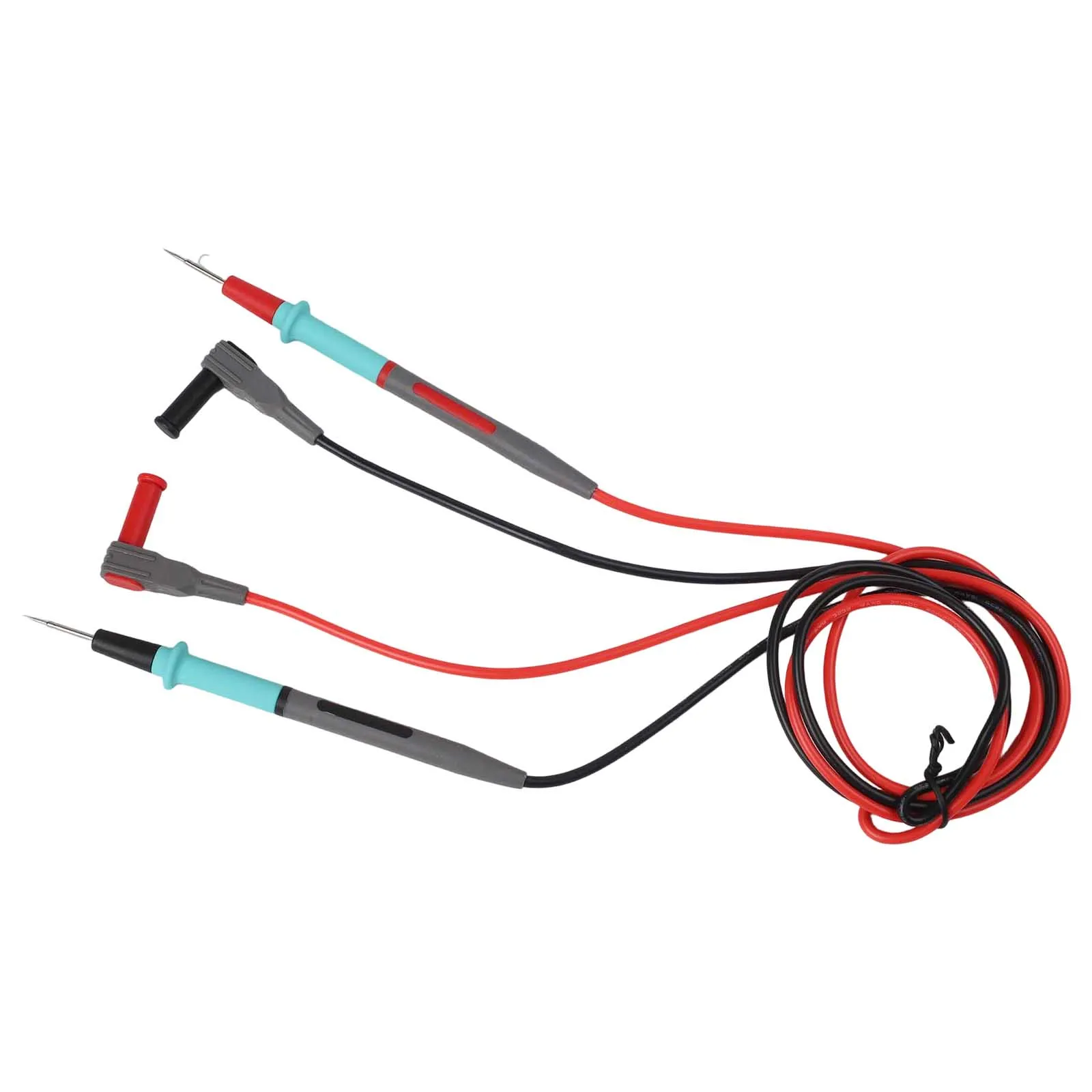 

Multimeter Test Line 20A 1000V with Needle Tip and Silicone Wire Test Clip for Electrical Circuit and Appliance Testing