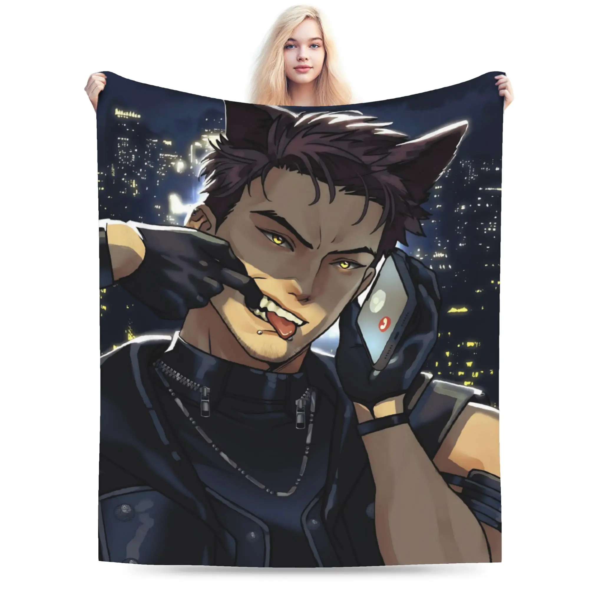 Love and Deepspace Valko Blanket Multiple Sizes Super Soft Cozy  Throw Blankets for Sofa Couch and Bed