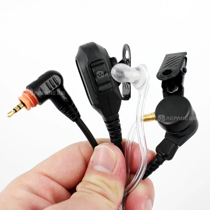 AEPANE  Air Acoustic Tube PPT Earpiece Headset for MOTOROLA SL1M SL1K SL1600 SL300 SL7500 SL400 Walkie Talkie radio accessories