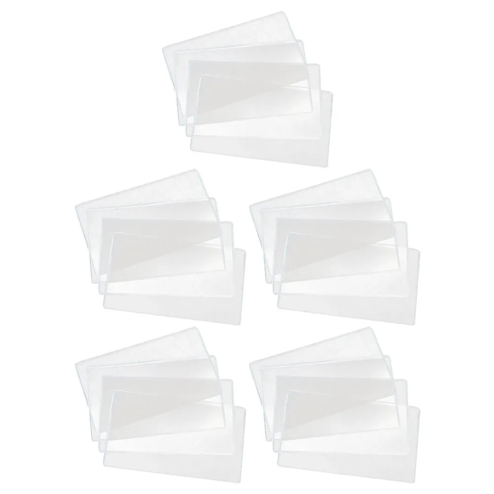 Sacs de rangement pour billets de banque, 20 pièces, matériau de haute qualité, pochette de protection pour fabrication soignée, articles de collectionneurs, sacs de rangement pour billets de banque
