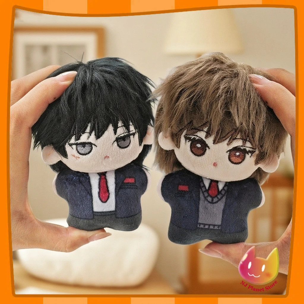 

10CM Anime Monday Savior Plush Doll KeyChain BL Yuan Yao Ri Plushie Pendant Figure Cotton Ju Yun Yuan Plush Toy Gifts Kids Fans
