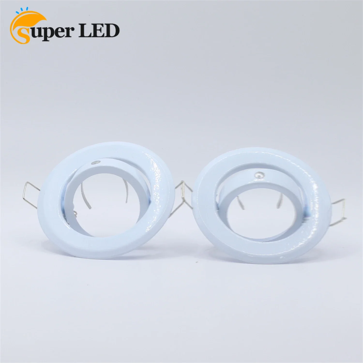 Hotel Project Spotlights Adjustable Led Downlight Cut Out 62mm Fixture Frame