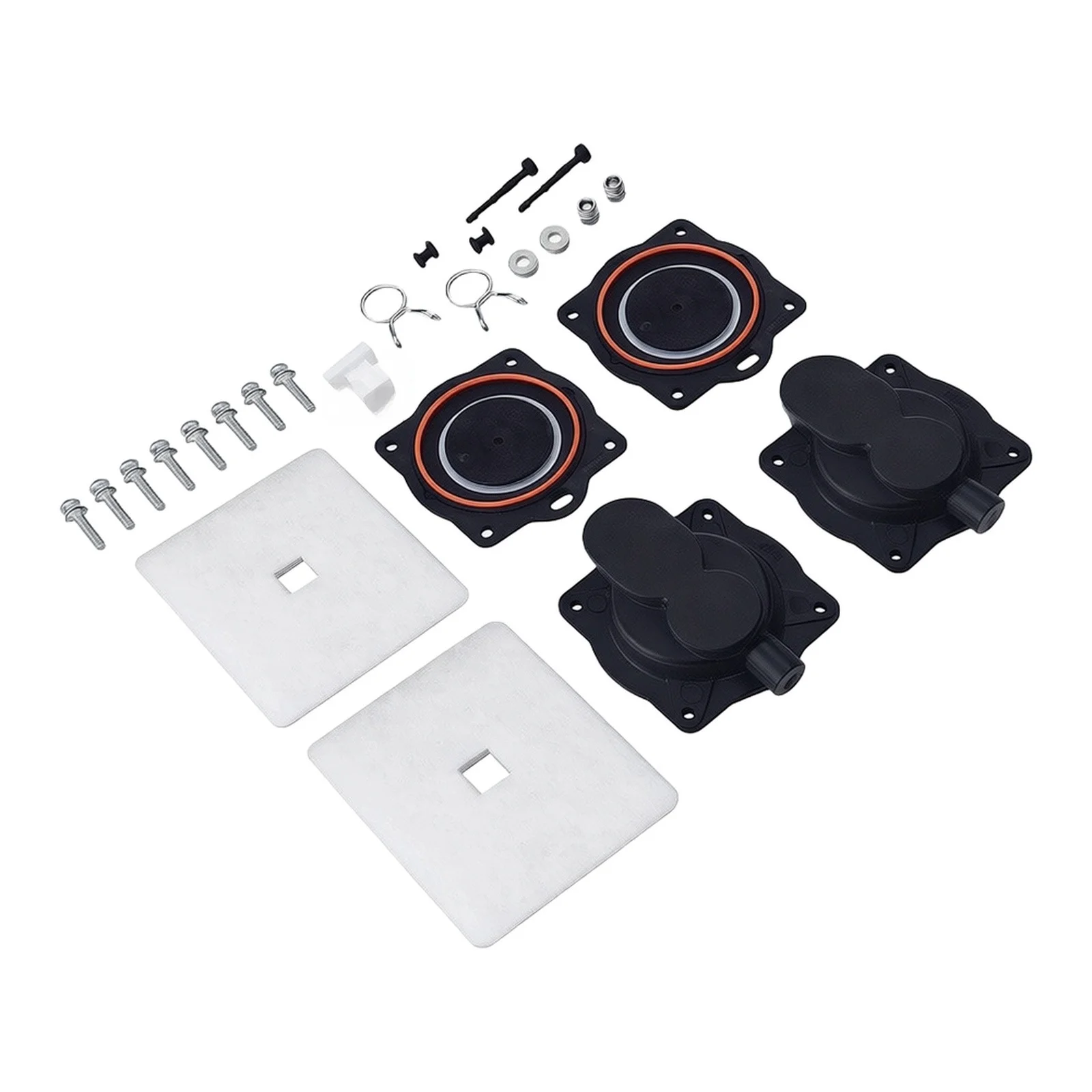 Professional replacement kit for hp 80 for hp 60 Aerator HP800110, comes with 8 screws, 2 air filters and 1 white switch