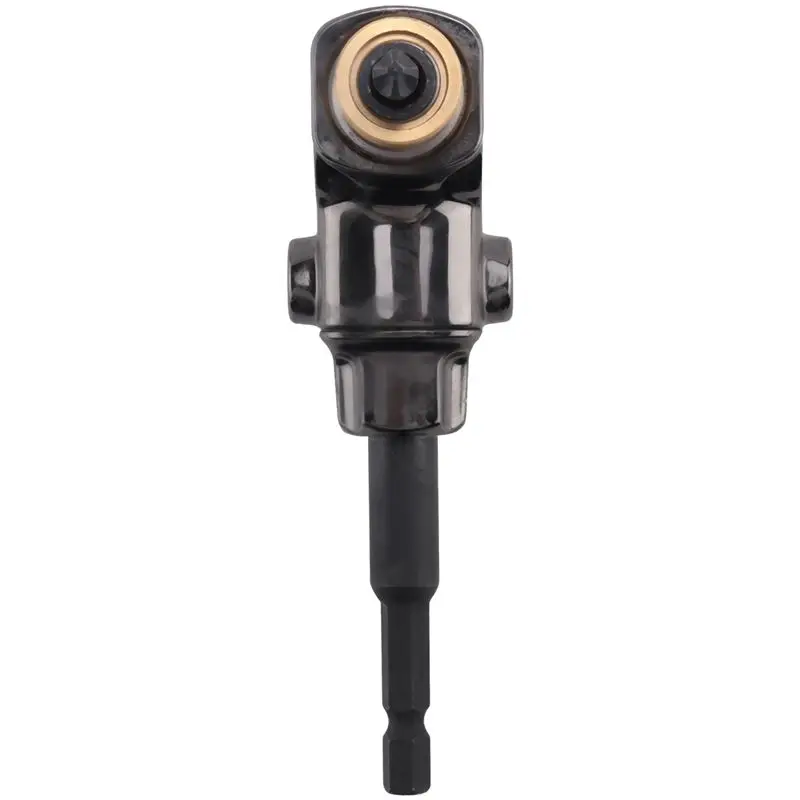 Y42A-Self-Locking 90 Degree Right Angle Screwdriver Holder Drive Bit Angle Extension Electric Screw Driver Angle Driver A Easy T
