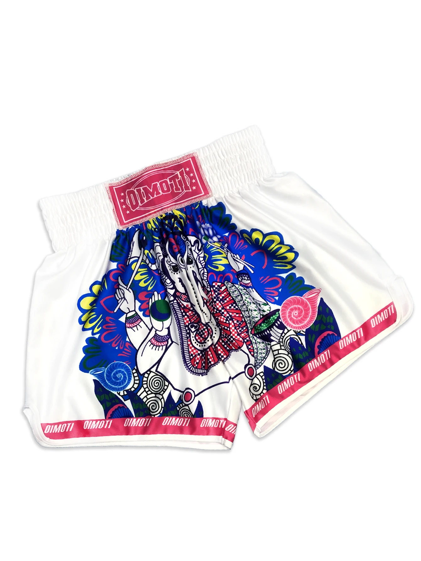 High-Waist Sports Shorts Boxing Fitness Shorts High-Elasticity Breathable Quick-Dry Fabric Sambo Jiu-Jitsu Training Shorts
