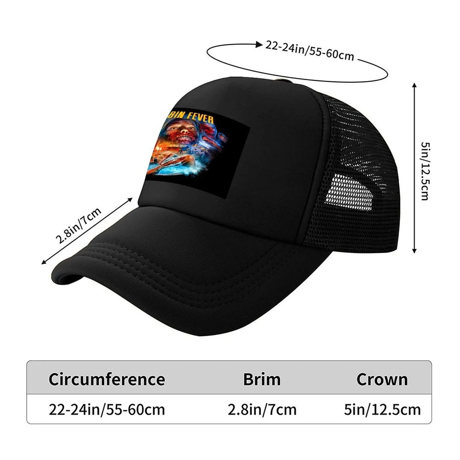 CABIN FEVER Baseball Cap Designer Hat hats for men sailor cap for men birthday For Women 2025 Men's