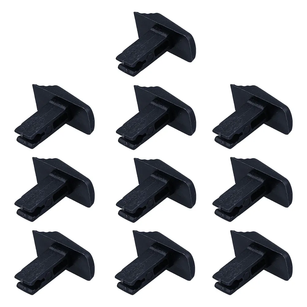 10pcs Black Telescopic Ladder Buttons – Universal Aluminum Replacement Switches for Construction Lifts