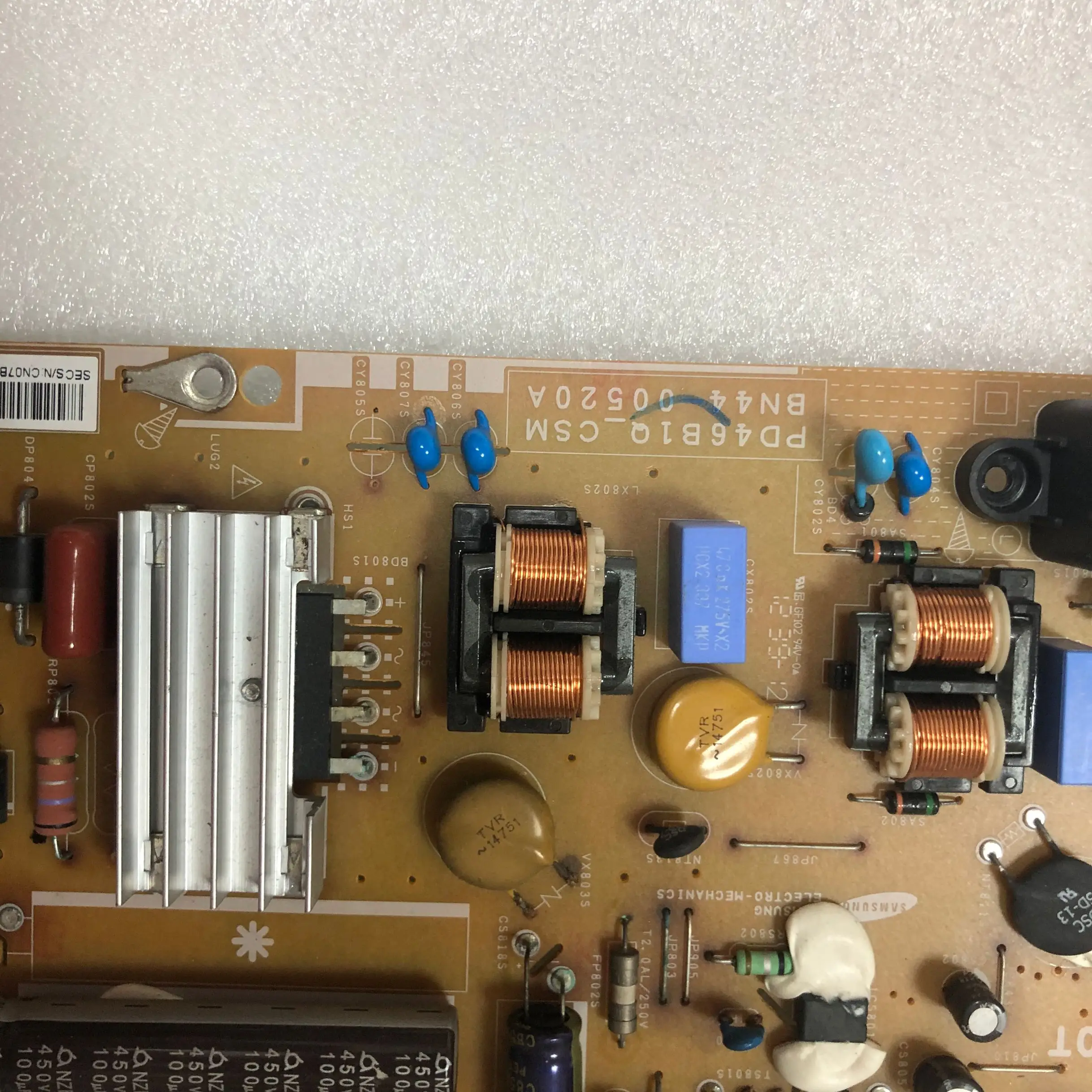 مجلس الطاقة لنوعية جيدة ، ل UA46ES6700J ، PD46B1Q-CSM BN44-00520A