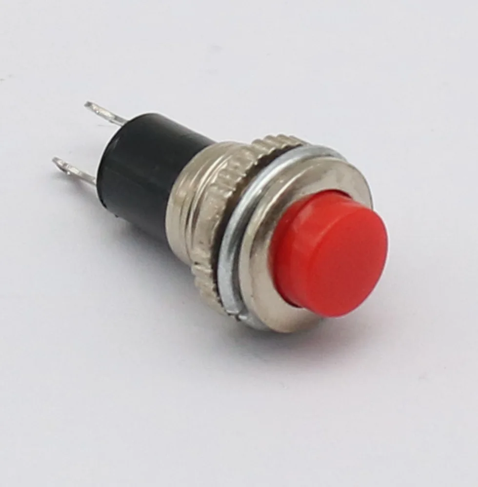 DS-316 button switch, self reset switch, mounting aperture 10mm