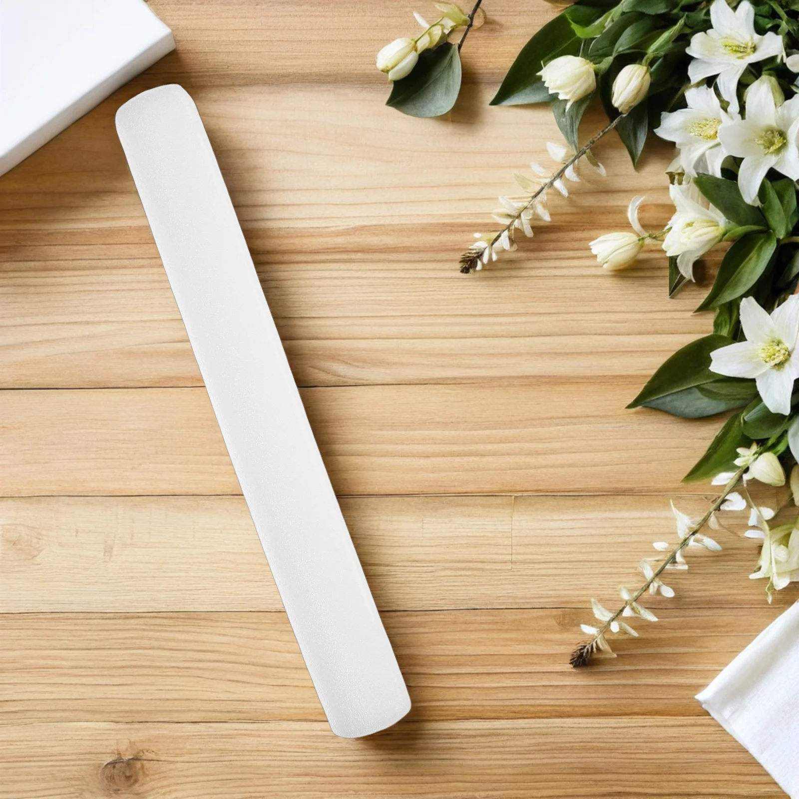 Set di 7 Cilindri in Schiuma per Modellismo, 40 Cm, Bastoncini di Schiuma Floreale Bianca, Supporto Robusto per Bouquet, Decorazioni Festive, Progetti Artistici Fai-da-Te