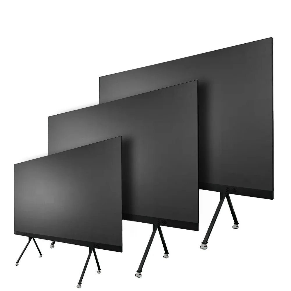 Heißer Verkauf 110-Zoll 156-Zoll 200-Zoll-TV-Video Dieser intelligente Schreib-Multifunktions-LED-Bildschirm mit drahtloser Projektion