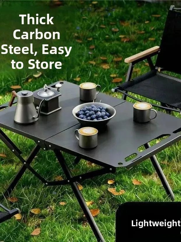 Extended IGT Tactical Table Portable Folding Outdoor Camping Table Lightweight Rectangular Shape Picnic BBQ Leisure Furniture