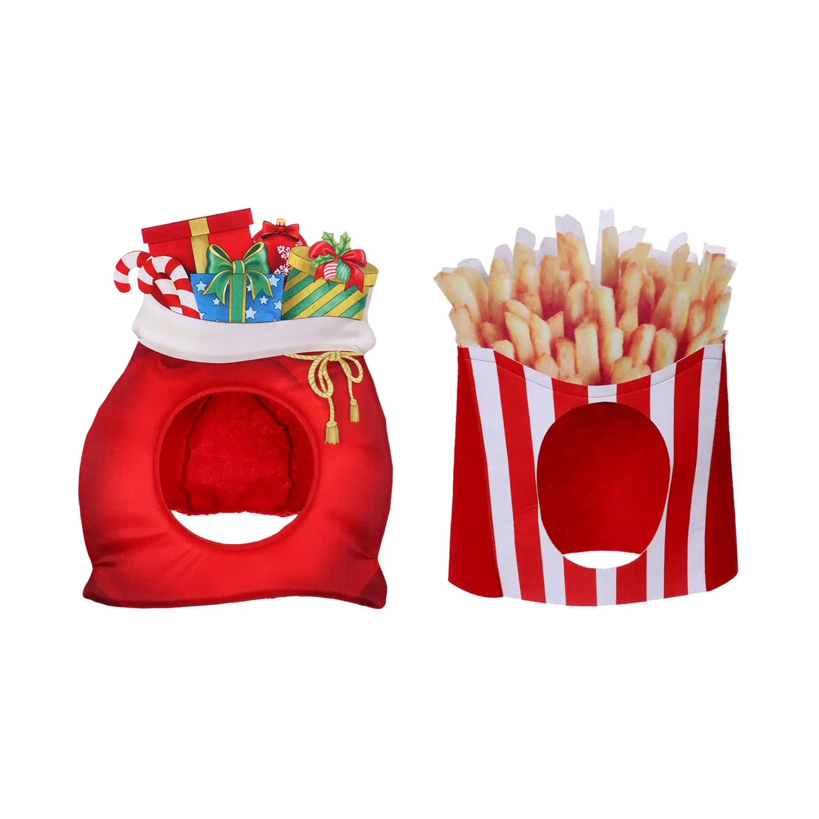 코스튬 부드러운 경량 풀오버 모자, 크리스마스 모자, 크리스마스 모자