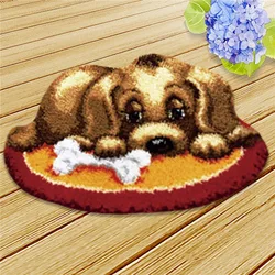 Kit alfombra gancho pestillo animales marinos – Artesanal infantil