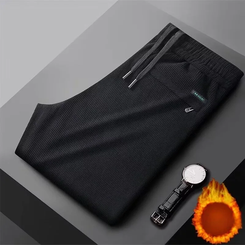 

Women's Fleece Lined Straight Leg Casual Pants Wear Resistant Dirt Proof Work Trousers Loose plus Size Comfortable Spring Aut...