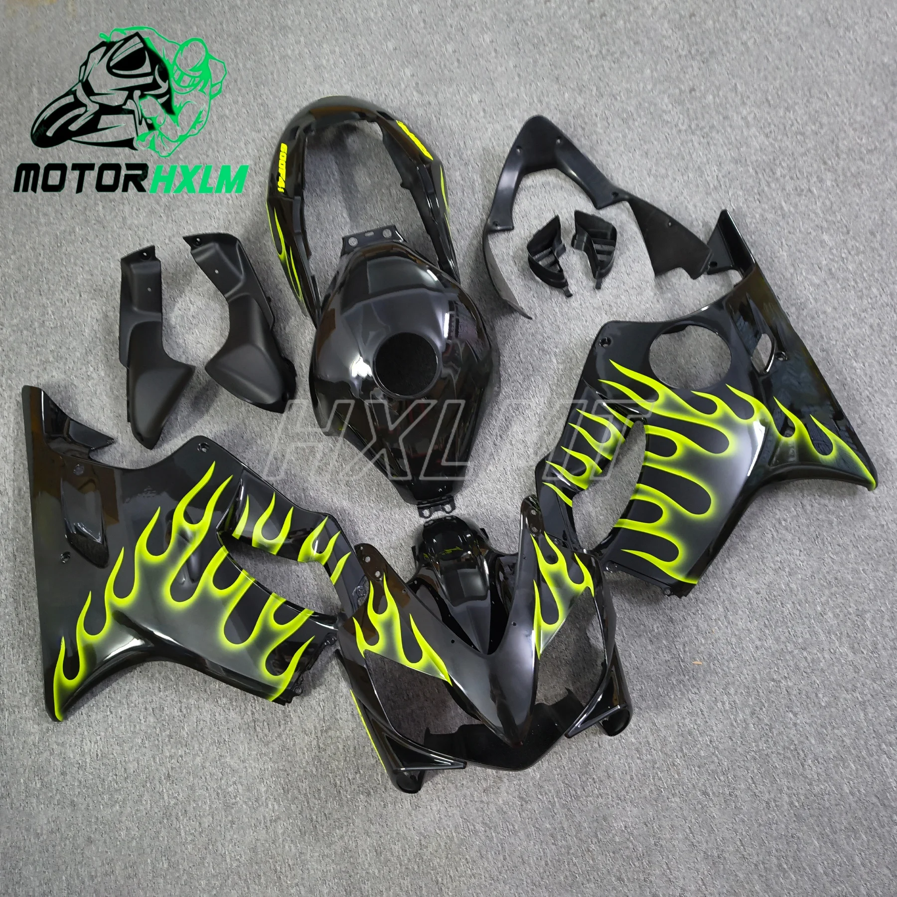 ABS For CBR 600 F4I 04 05 06 07 ABS Fairings For HONDA CBR 600 F4I 2004 2005 2006 2007 Fairing Kit Bodywork Fit Red Black