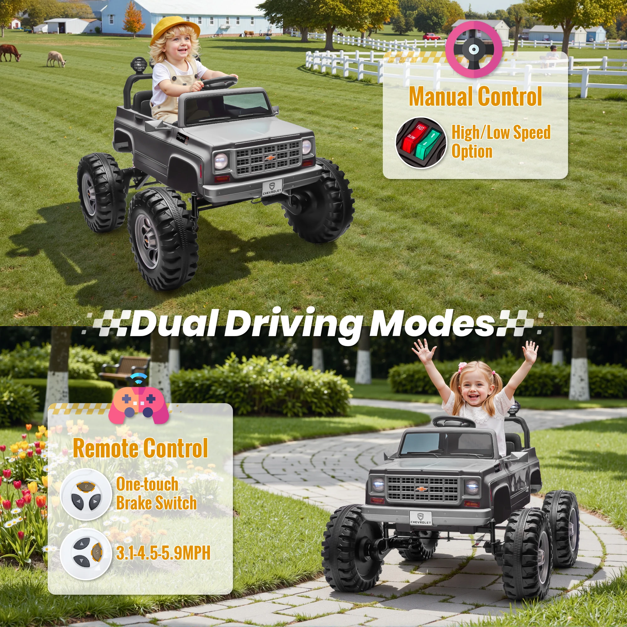 24V Ride on Licensed Chevrolet - Kids Toys Big W 评论和价格