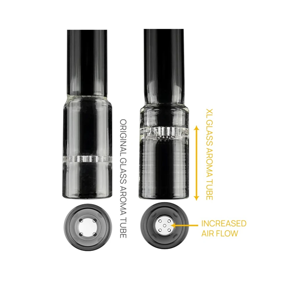 2pcs Arizer Solo 3 XL Glass Stem Tube 90mm Long Straight Accessories