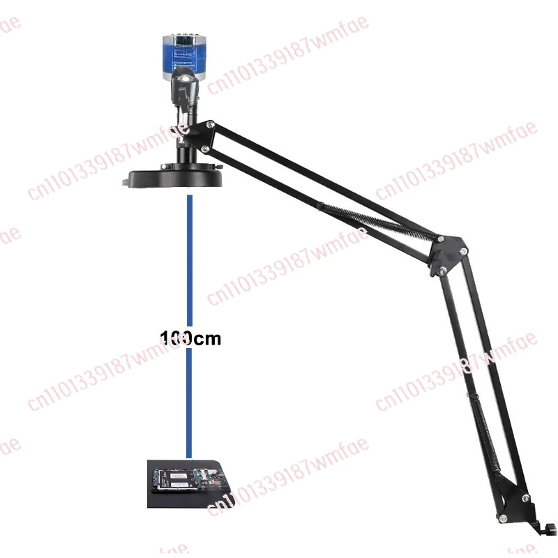4K Digital Microscope 150X C Mounted Zoom Lens for Electron 48MP C-Type Camera Professional Repair Microscope