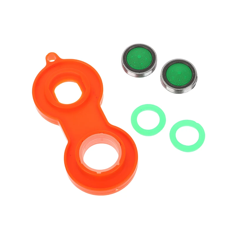 Rafford 11Pc Set Rubinetto Risparmio Idrico Aeratore Filtro Sostituibile Ugello Misto M24 24mm Filettatura Rubinetto del Bagno Gorgogliatore Accessori