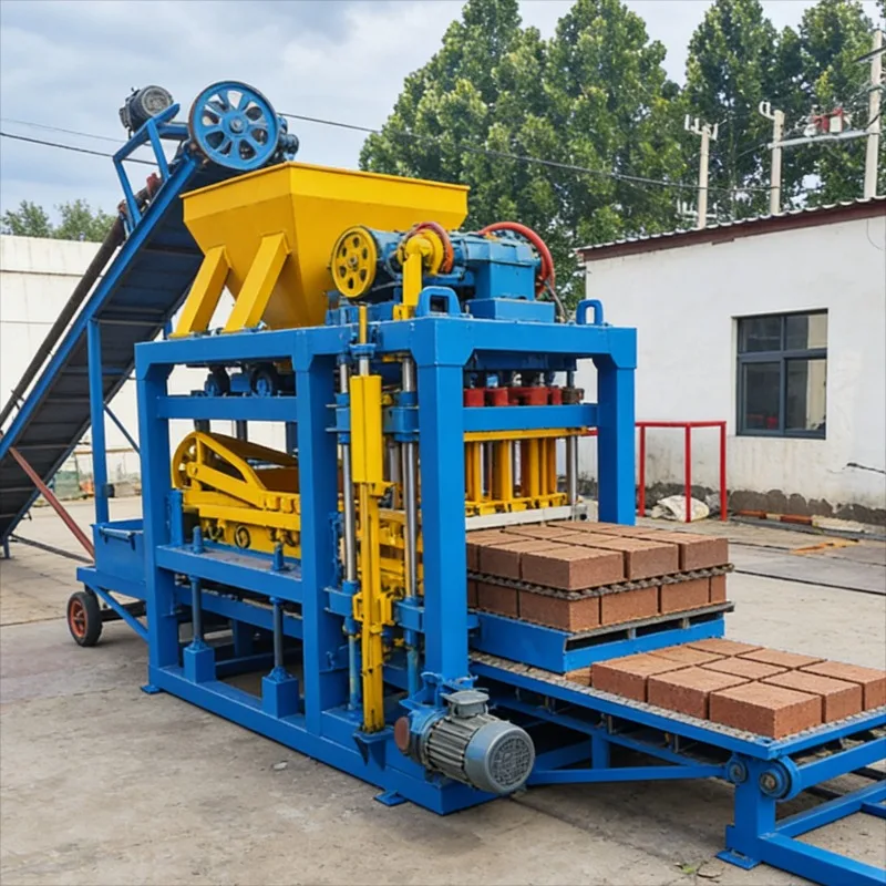 Customized Concrete Block Machine Hollow Solid Interlocking Brick Making Automatic Hydraulic