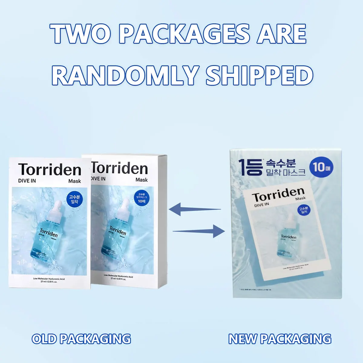 Torriden DIVE-IN Hyaluronic Acid Facial Sheet Masks 10pcs,Thin & Skin-Fit,Deep Hydration,Weekly Treatment,K-Beauty,Korean Makeup