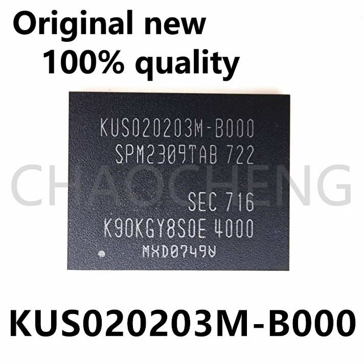 

(1pcs)100% New original KUS020203M-B000 K90KGY8S0E-4000 128G 256G 512G Chipset