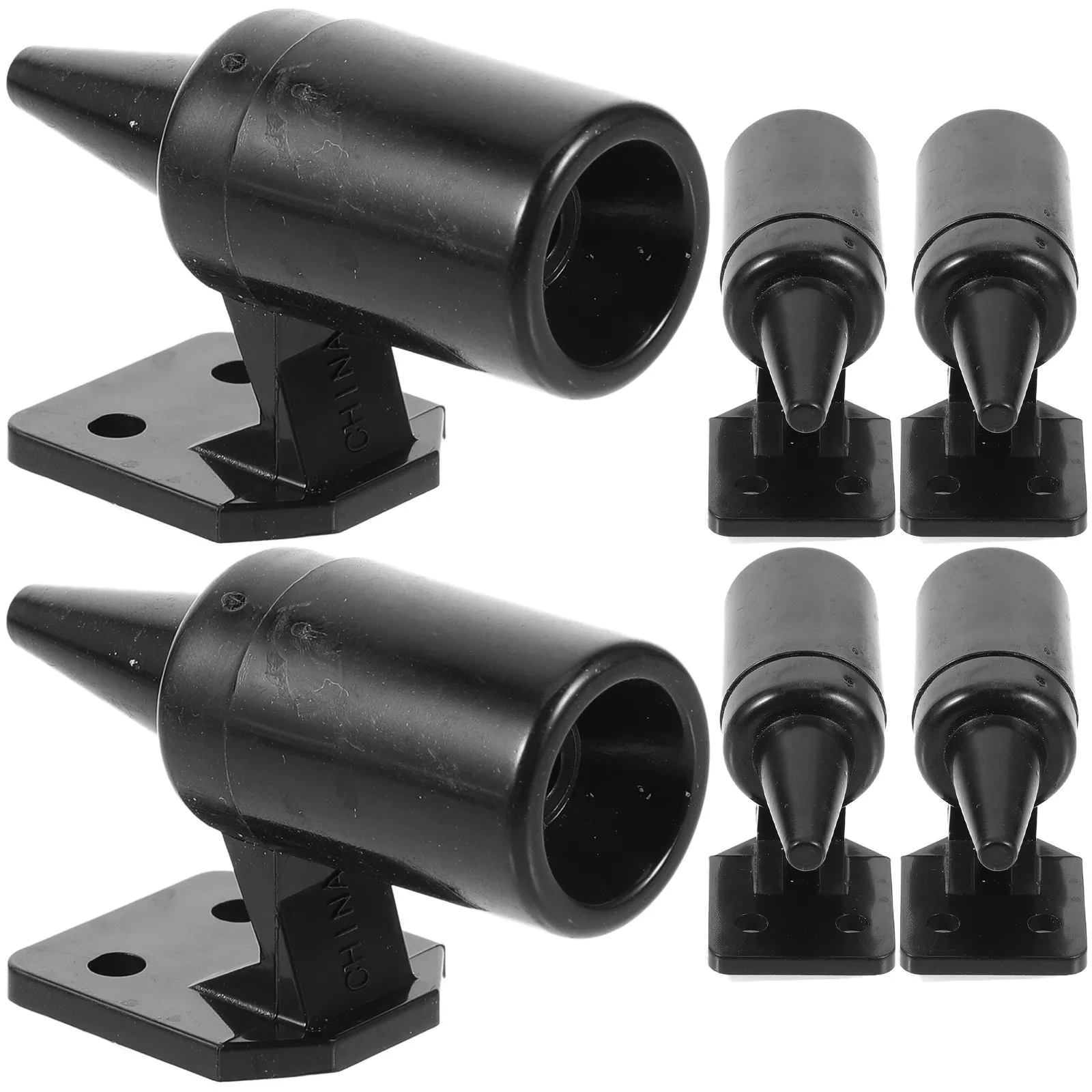 6Pcs Deer Whistles Car Automotive Motorcycle Warning Devices High Grade ABS Safety Horns for Vehicles Quiet Effective