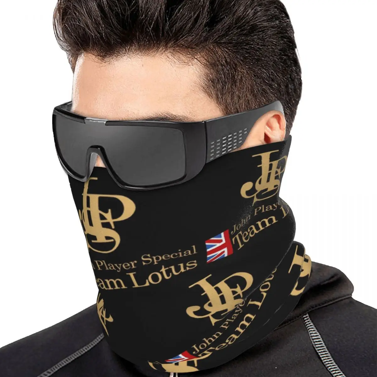 JPS John Player Special Team8 Bandana Neck Gaiter Printed Wrap Mask Scarf Cycling Face Mask For Men Women Adult Windproof